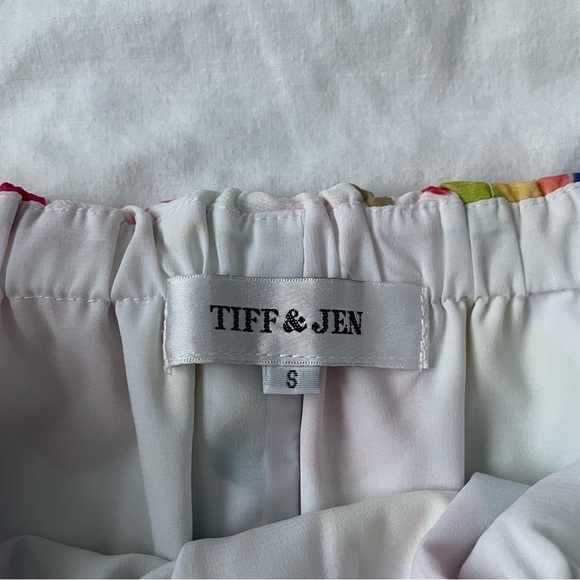 Tiff & Jen SMALL Ice Cream Ruffle off Shoulder Dress Popsicle Summer cold - Picture 3 of 7